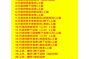 打好篮球的基本训练方法